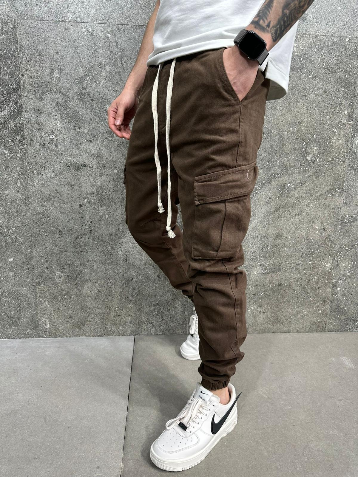 Cargo broek met kniezakken – Stijlvol & functioneel