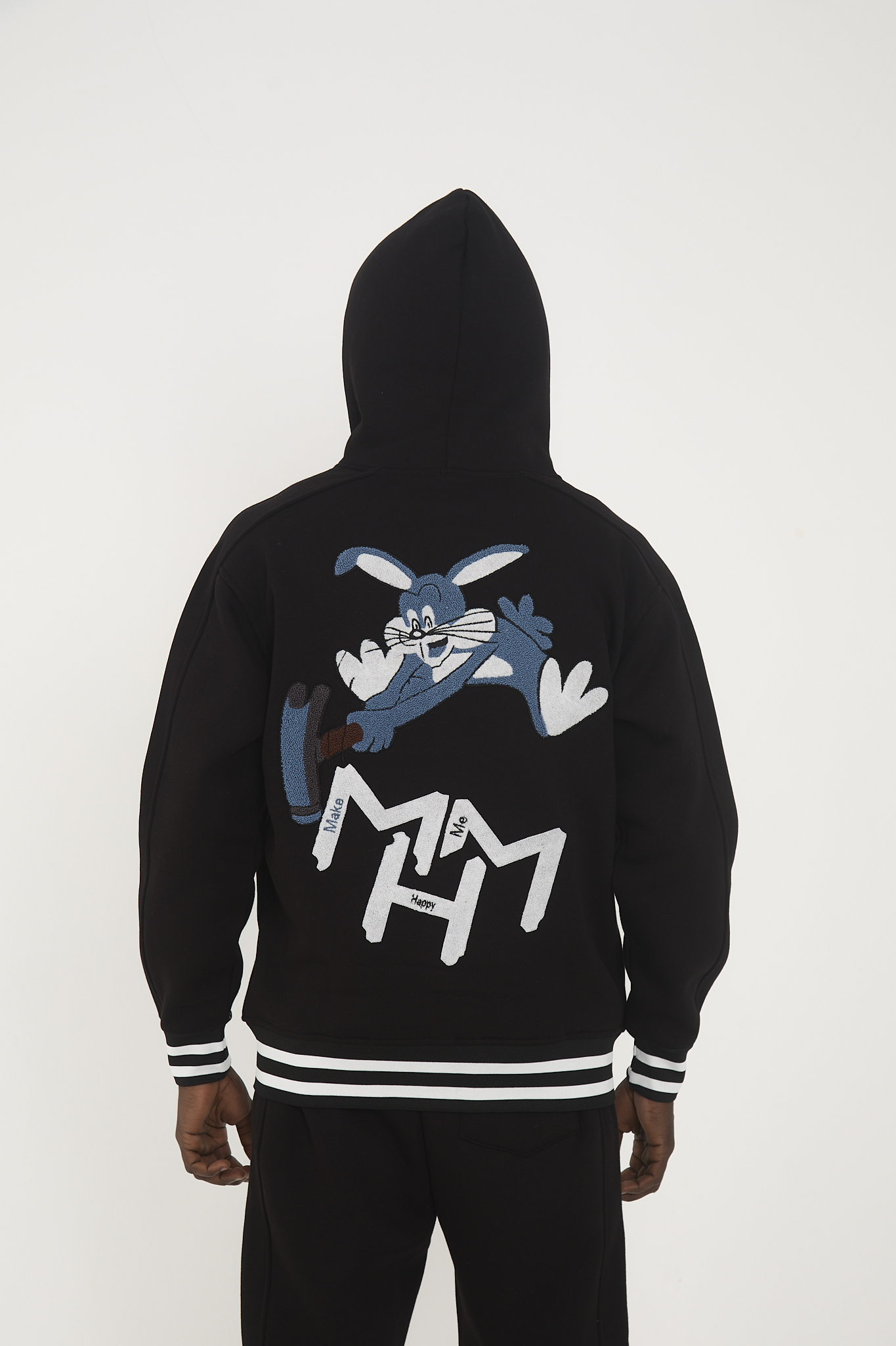 Make Me Happy Trainingspak | Trainingspak Compleet - Hoge Kwaliteit met 3D Borduring en Duurzame Bedrukking